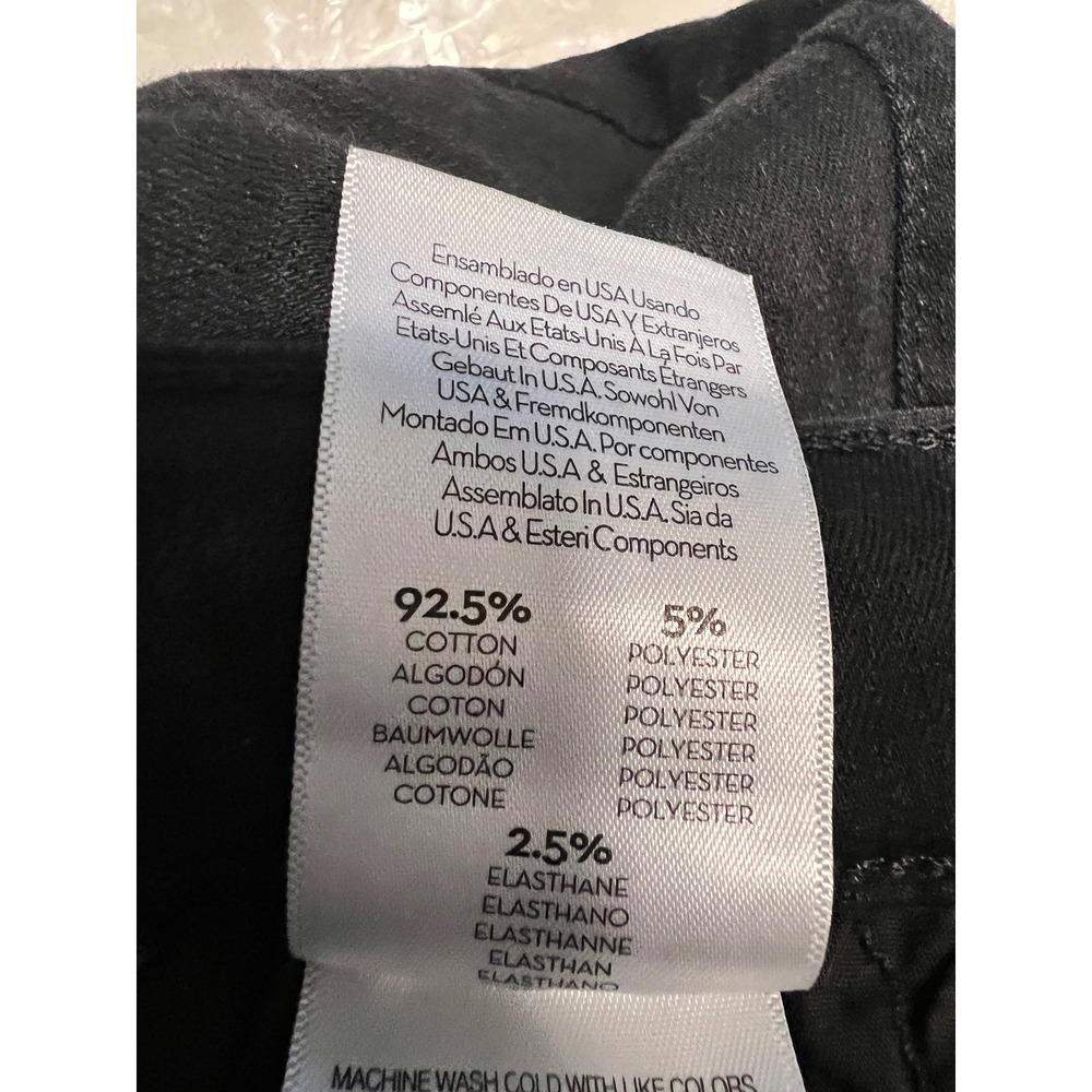 Mother The Weekender Flare Jeans Not Guilty Black Size 29 - Picture 8 of 9
